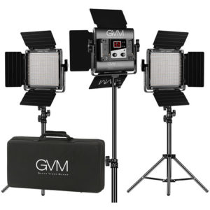 GVM RGB Par light 4 LED Light Kit